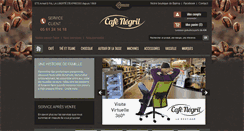 Desktop Screenshot of cafenegril.fr